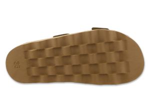 BEFADO HOME & GO 158D300 Кожени дамски чехли с катарами, Резедави